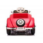 Elektrické autíčko Mercedes Benz 540K Retro - červená - nosnosť 100KG!!!